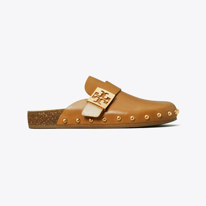 Tory Burch Mellow Studded Mule CARAMEL CORN / GOLD