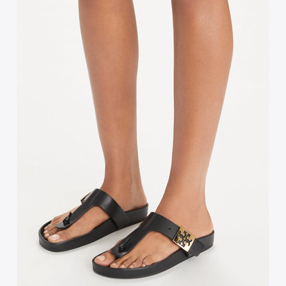 Tory Burch Mellow T-Strap Sandal PERFECT BLACK / PERFECT BLACK