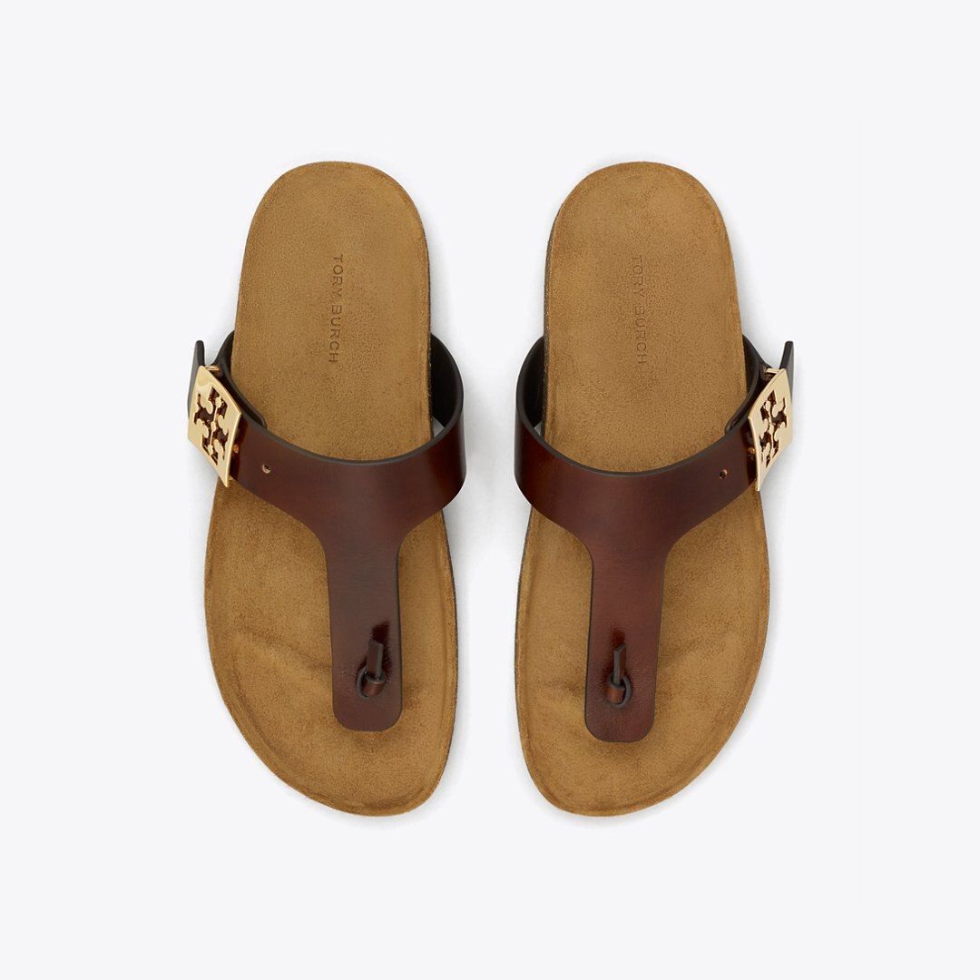 Tory Burch Mellow T-Strap Sandal NEGRONI / COCONUT