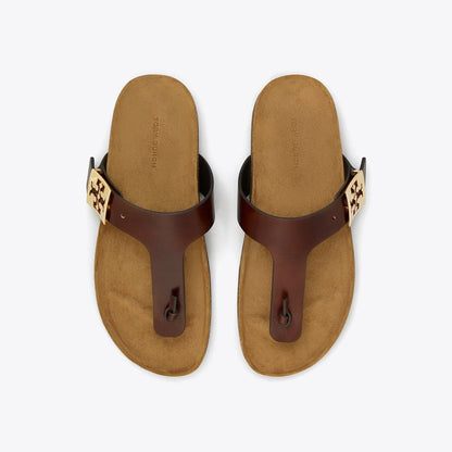 Tory Burch Mellow T-Strap Sandal NEGRONI / COCONUT