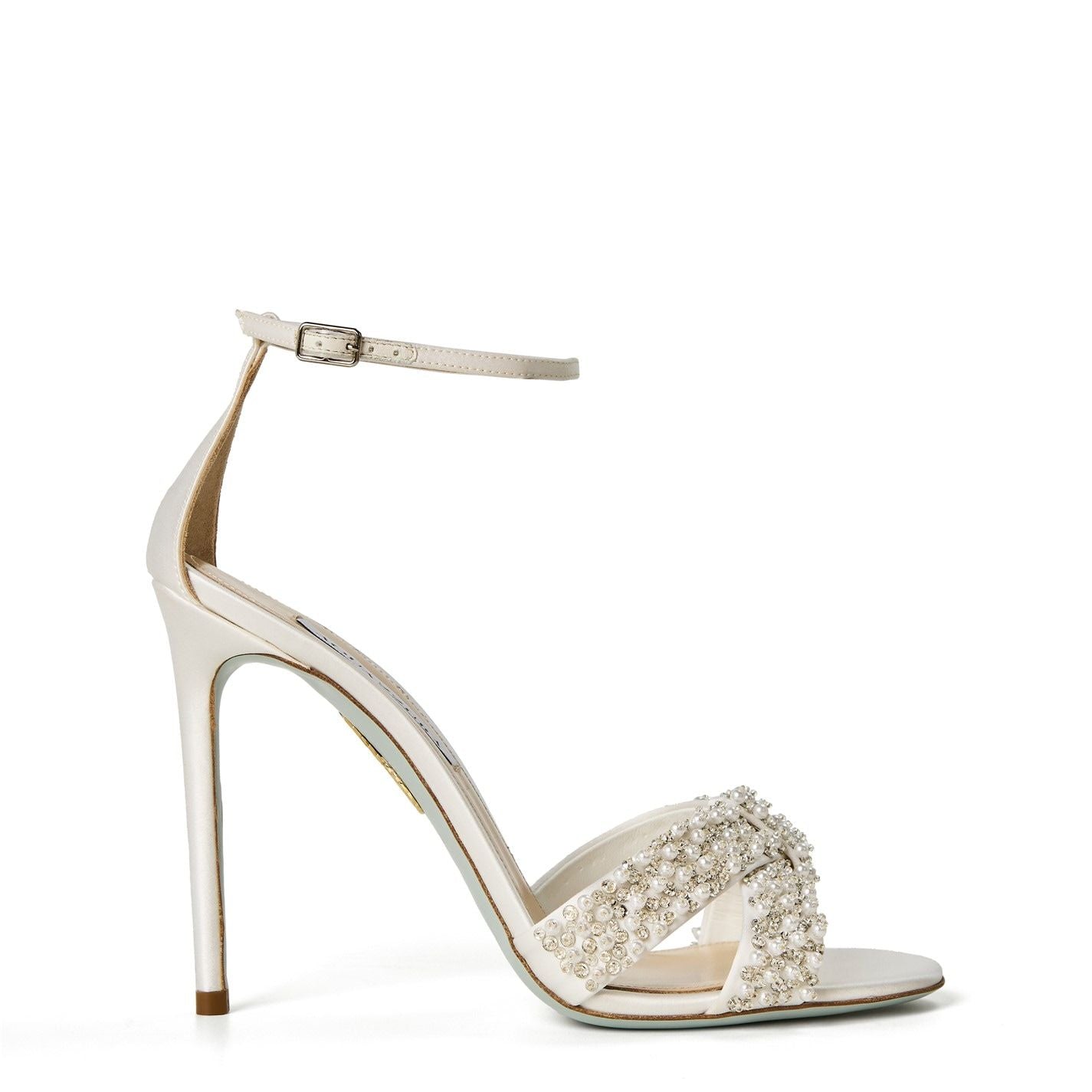  Melodie 105mm Pearl Heels White