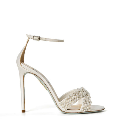  Melodie 105mm Pearl Heels White