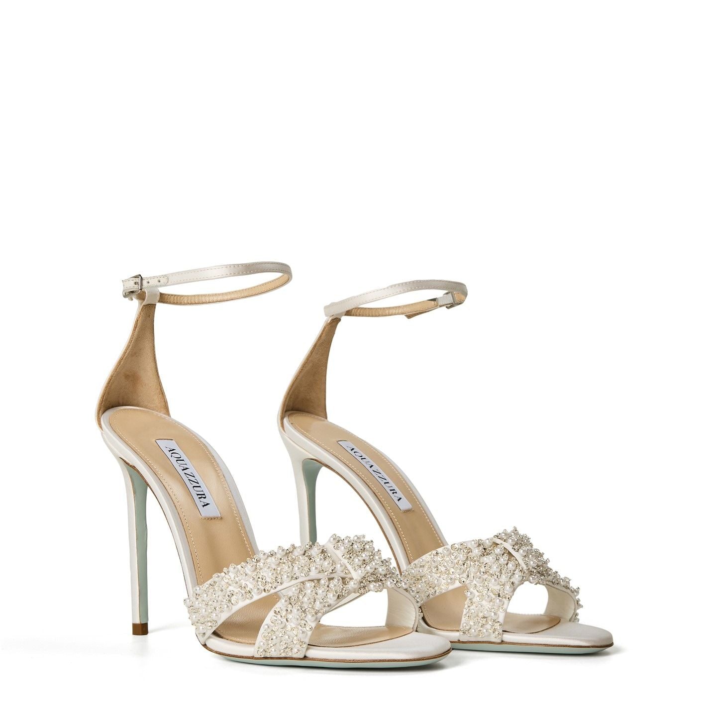  Melodie 105mm Pearl Heels White