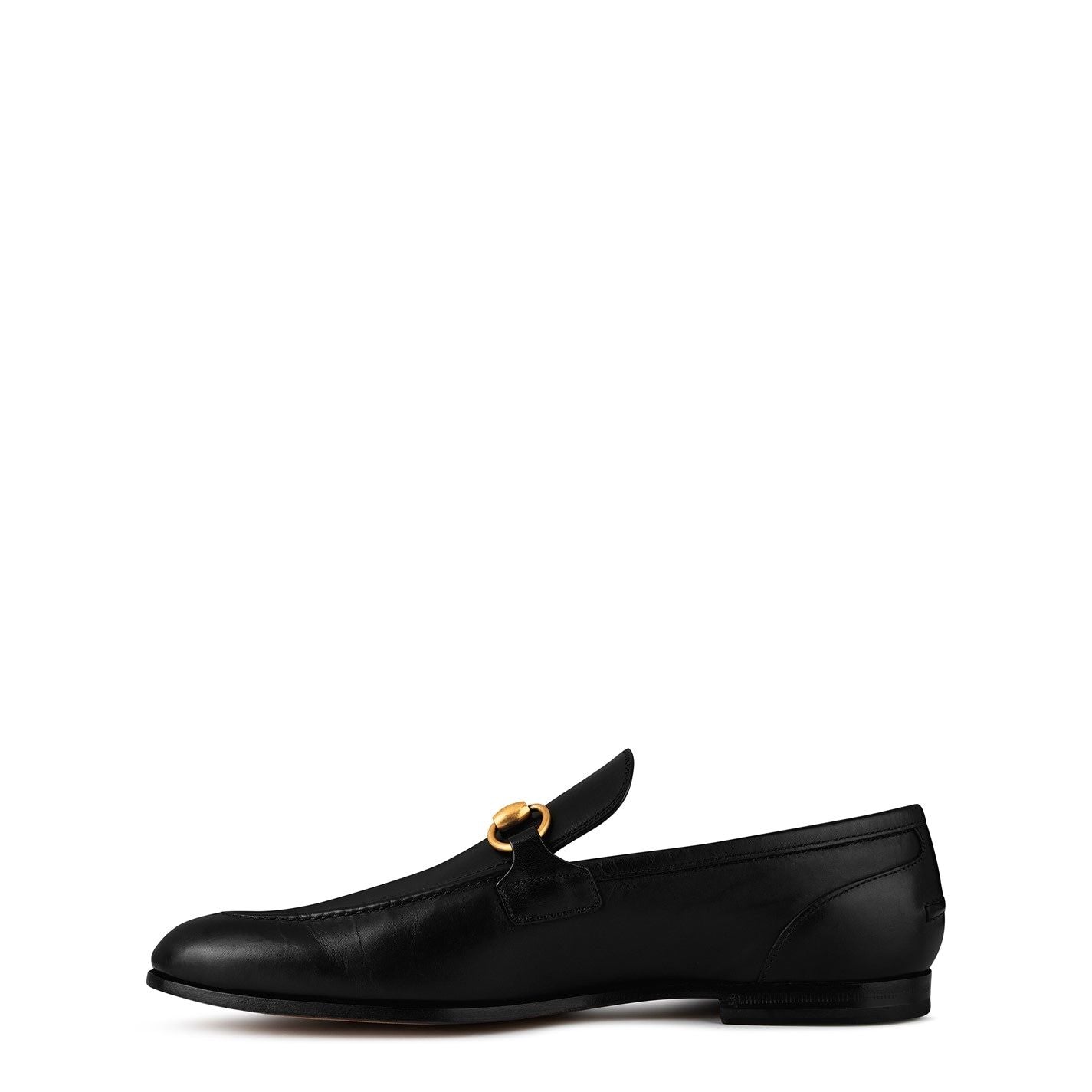  Men's Horsebit Leather Jordaan Loafers Nero