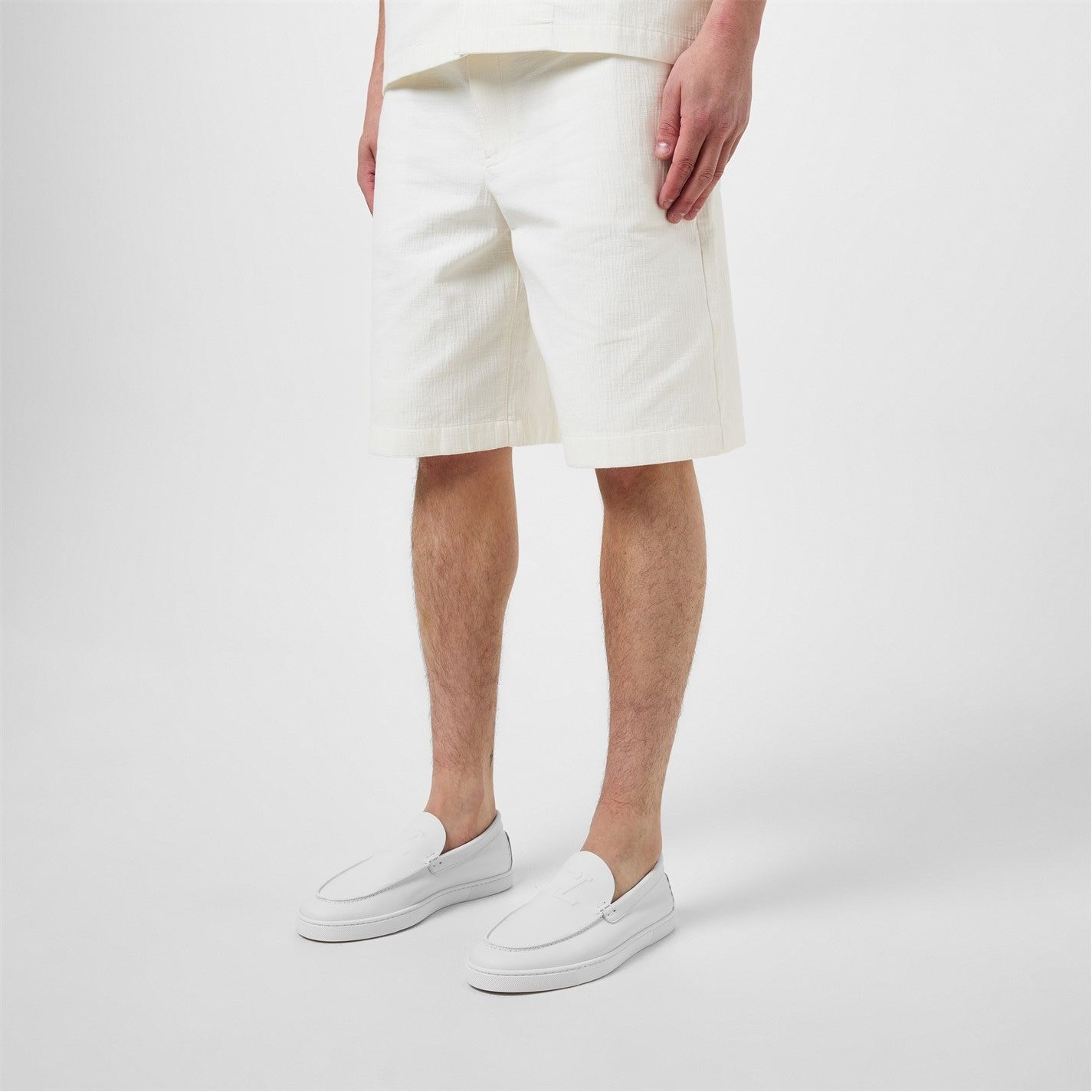  Men's Varsiboat Suede Boat Shoes White