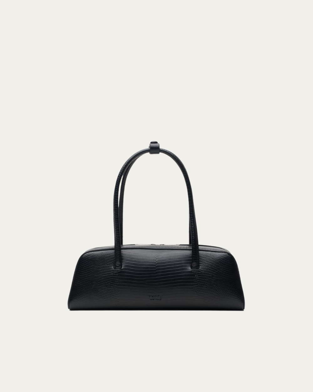 Freja Mercer Bag Black Lizard