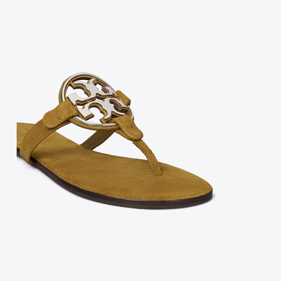 Tory Burch Metal Miller OLIVE TWIG / SILVER