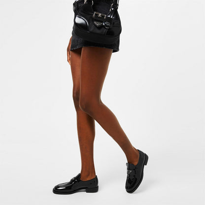  Metallic Ballet Shoe Black