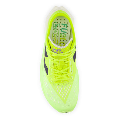 New Balance Fuelcell Supercomp Pacer V2 Alkaline Green with White and Boysenberry