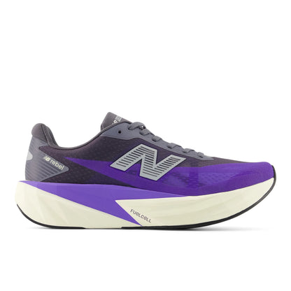 New Balance Fuelcell Rebel V5 Electric Indigo with Truffle Salt and Silver Metallic