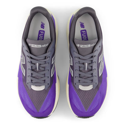 New Balance Fuelcell Rebel V5 Electric Indigo with Truffle Salt and Silver Metallic