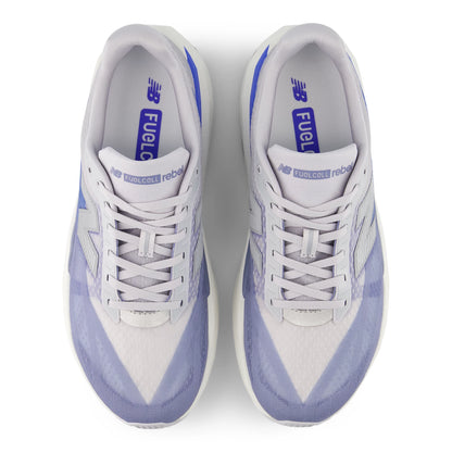 New Balance Cool Skies Fuelcell Rebel V5 Pearl Grey with Dusk Shower and Blue Bird