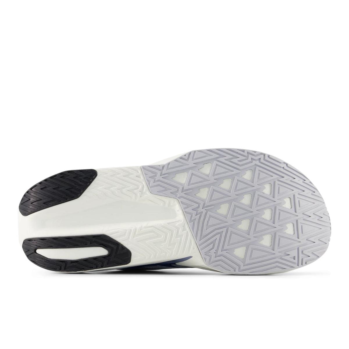 New Balance Cool Skies Fuelcell Rebel V5 Pearl Grey with Dusk Shower and Blue Bird