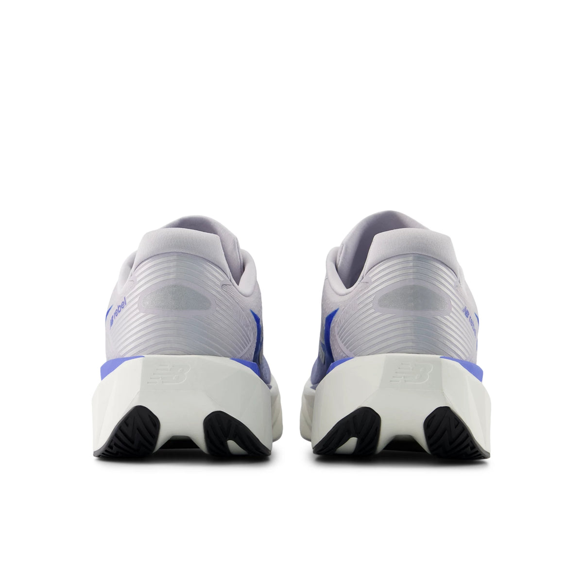 New Balance Cool Skies Fuelcell Rebel V5 Pearl Grey with Dusk Shower and Blue Bird