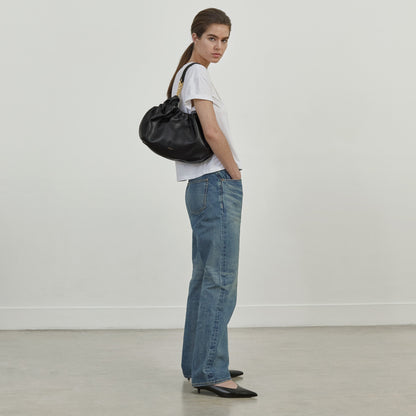 DeMellier The Midi Miami burgundy suede & burgundy smooth