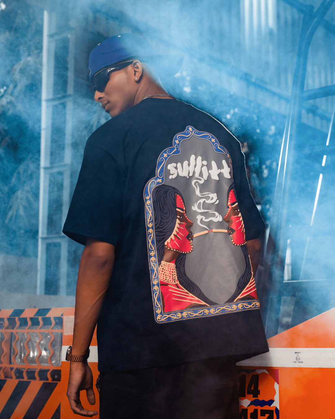 MIDNIGHT LADY SMOKE TEE