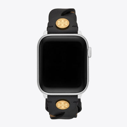 Tory Burch Miller Braided Band for Apple Watch BLACK