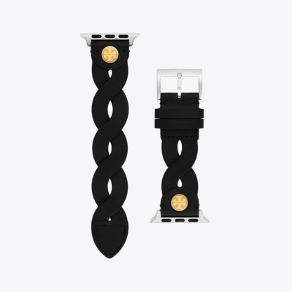 Tory Burch Miller Braided Band for Apple Watch BLACK