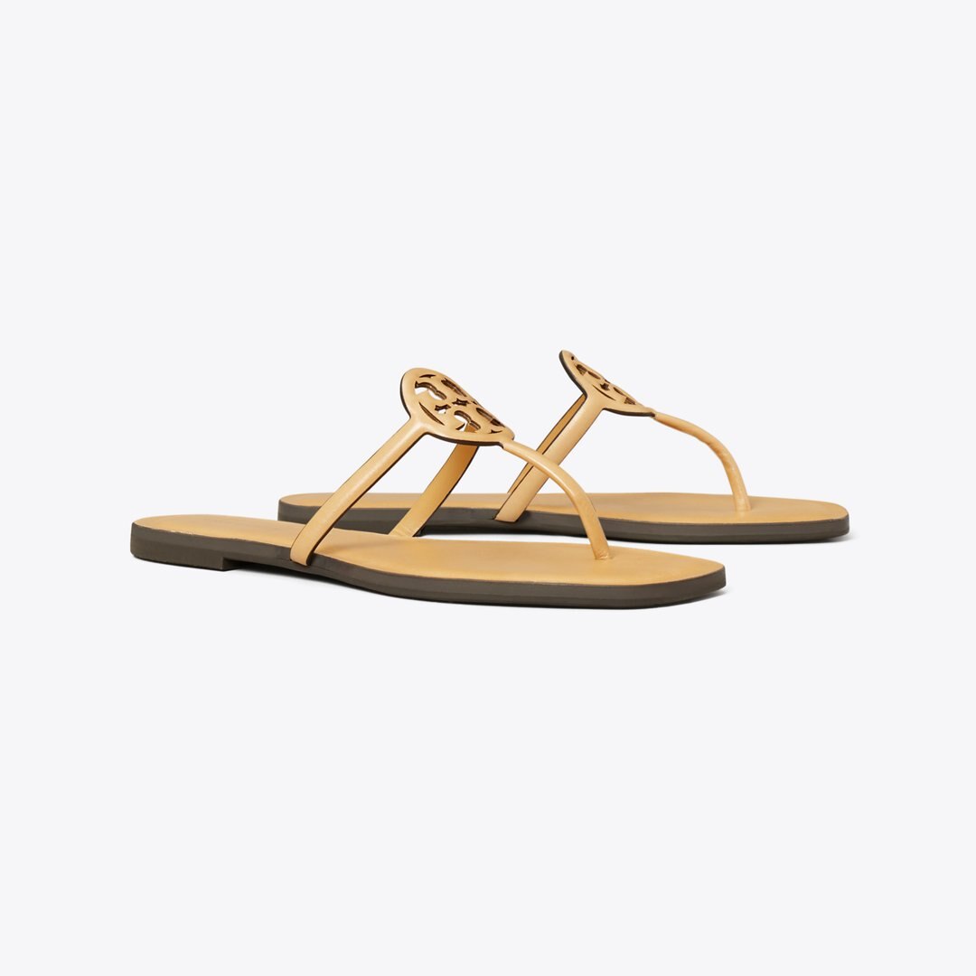 Tory Burch Miller Capri Sandal HONEYCOMB TAN