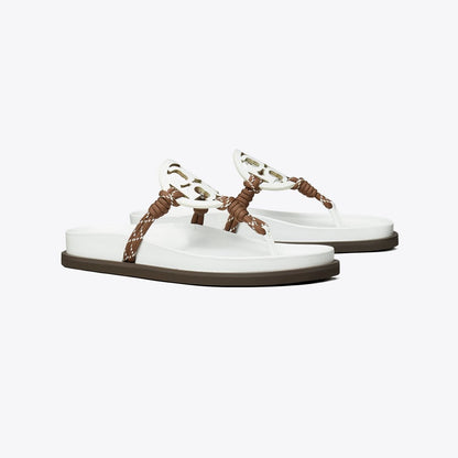Tory Burch Miller Cloud Rope Sandal CLOUD / COCOA MULTI
