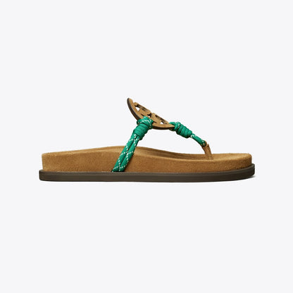 Tory Burch Miller Cloud Rope Sandal ALCE / GREEN MULTI