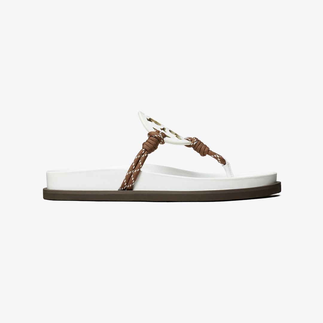 Tory Burch Miller Cloud Rope Sandal CLOUD / COCOA MULTI