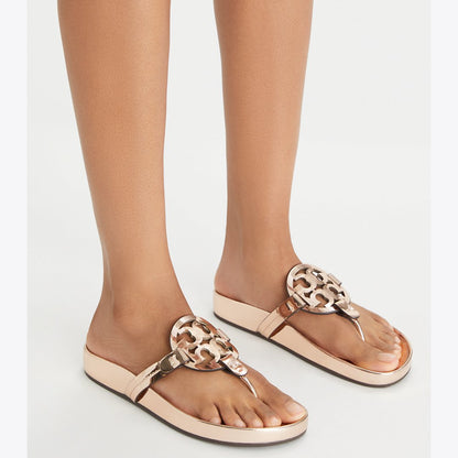 Tory Burch Miller Cloud Sandal ROSE GOLD