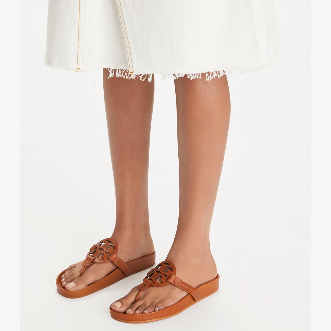 Tory Burch Miller Cloud Sandal BOURBON MIELE / BOURBON MIELE