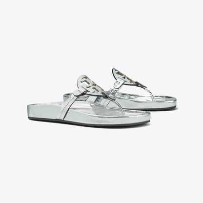 Tory Burch Miller Cloud Sandal ARGENTO
