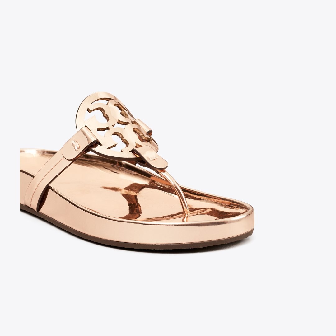 Tory Burch Miller Cloud Sandal ROSE GOLD