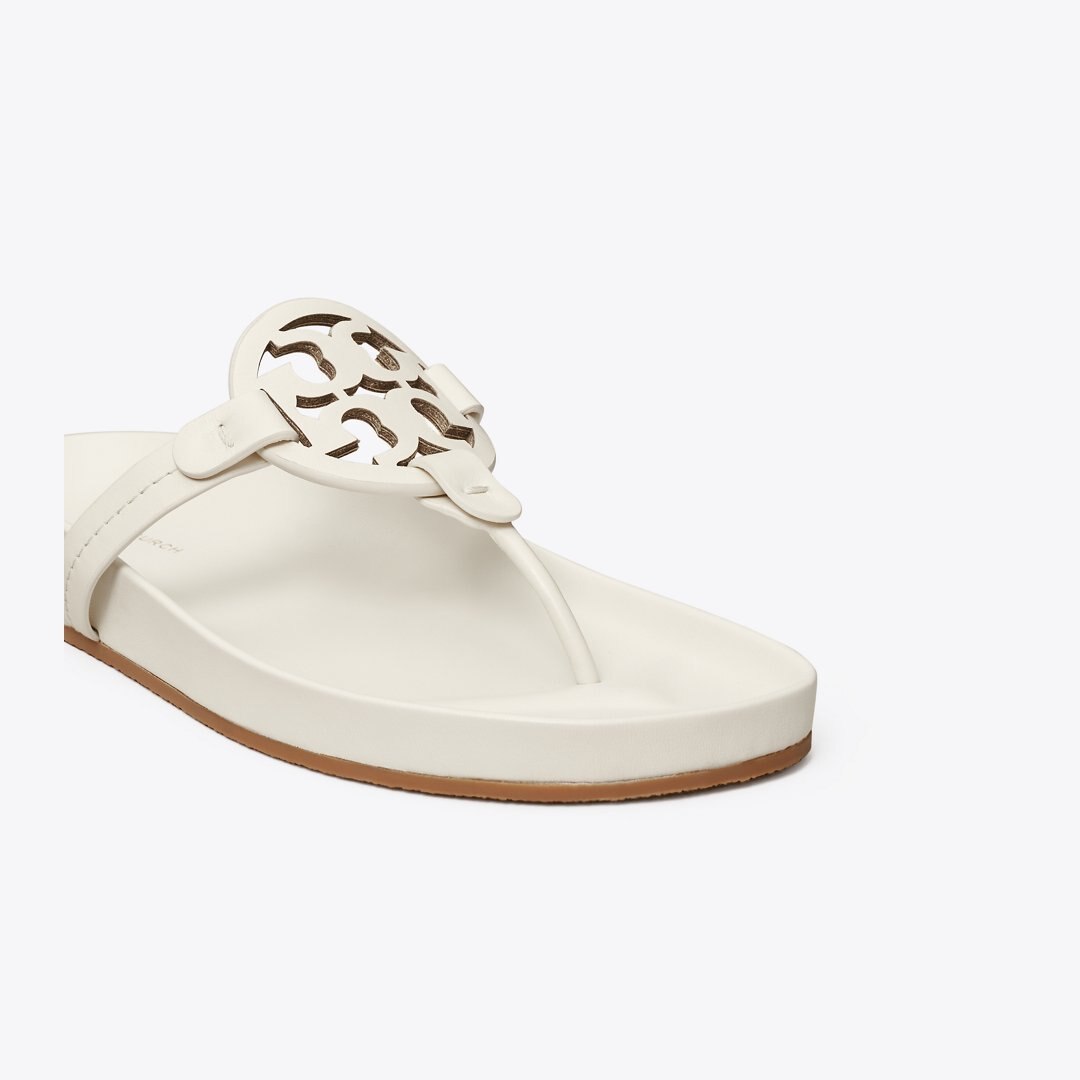 Tory Burch Miller Cloud Sandal New Ivory