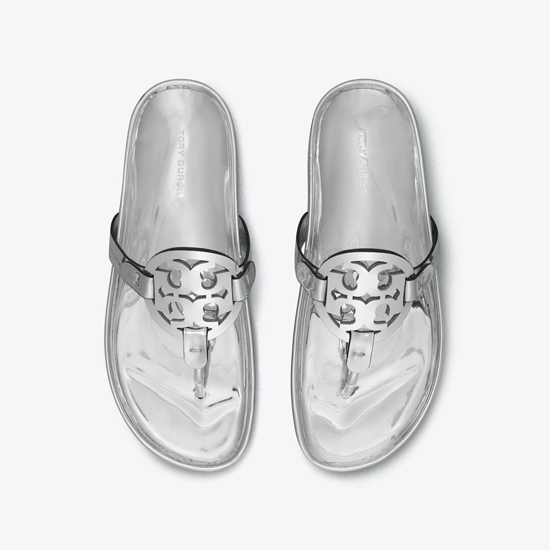 Tory Burch Miller Cloud Sandal ARGENTO