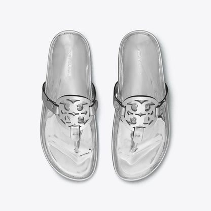 Tory Burch Miller Cloud Sandal ARGENTO