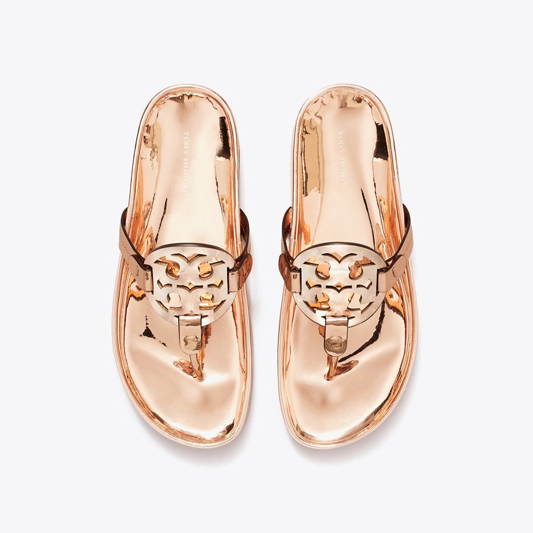 Tory Burch Miller Cloud Sandal ROSE GOLD