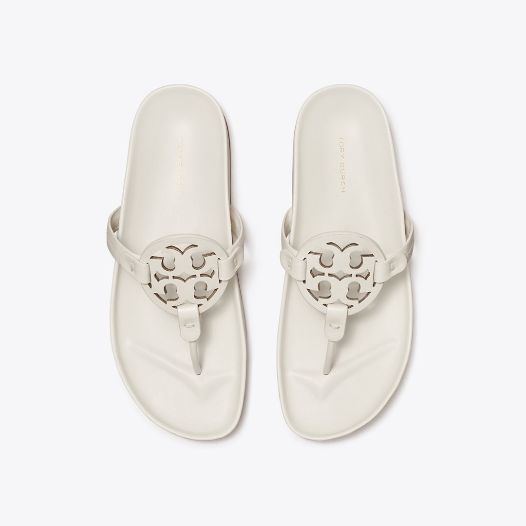 Tory Burch Miller Cloud Sandal New Ivory