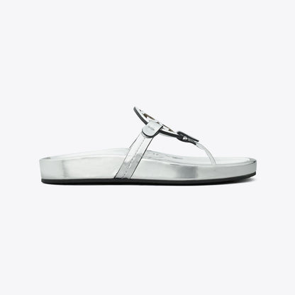 Tory Burch Miller Cloud Sandal ARGENTO