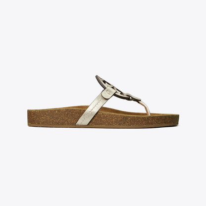 Tory Burch Miller Cloud Sandal Spark Gold / Natural