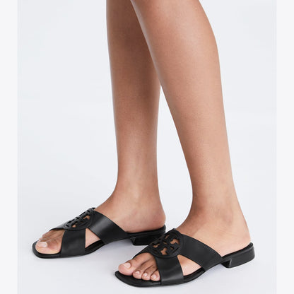 Tory Burch Miller Crisscross Sandal PERFECT BLACK