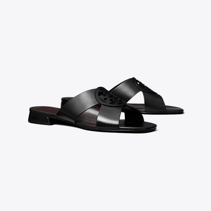 Tory Burch Miller Crisscross Sandal PERFECT BLACK
