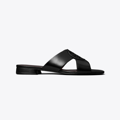 Tory Burch Miller Crisscross Sandal PERFECT BLACK