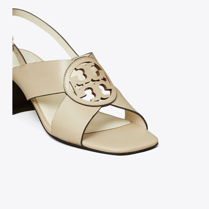 Tory Burch Miller Heeled Sandal STONE GRAY