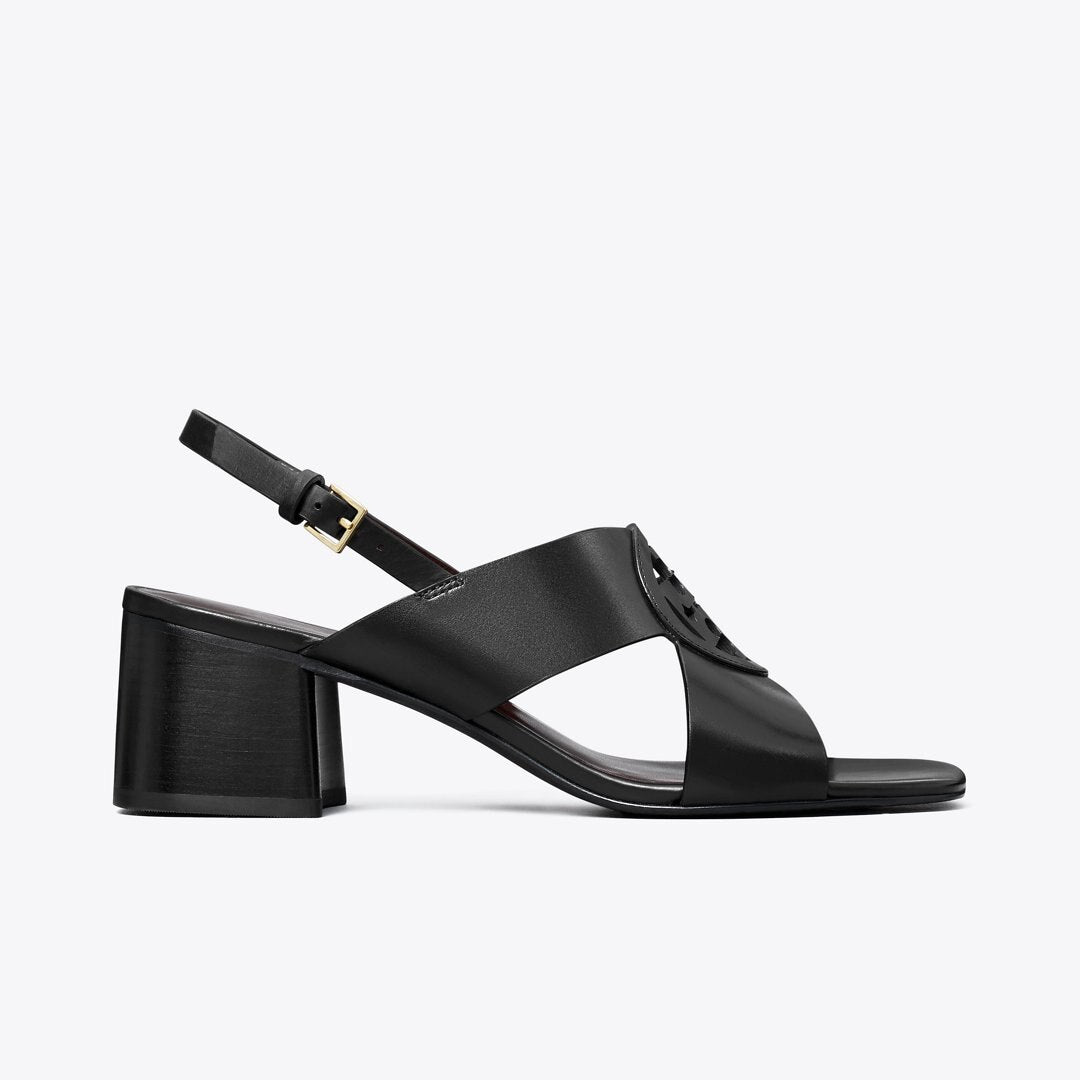 Tory Burch Miller Heeled Sandal PERFECT BLACK