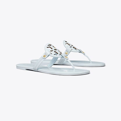Tory Burch Miller Patent Sandal Ice Blue