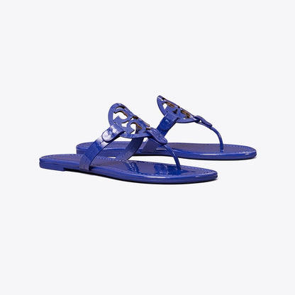 Tory Burch Miller Patent Sandal BALLPOINT BLUE