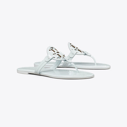Tory Burch Miller Patent Sandal BLUE WHISPER