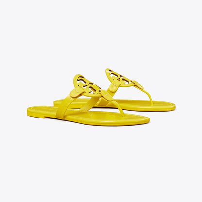 Tory Burch Miller Patent Sandal LEMON RIND