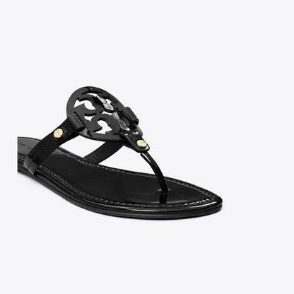 Tory Burch Miller Patent Sandal Perfect Black