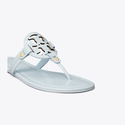 Tory Burch Miller Patent Sandal Ice Blue