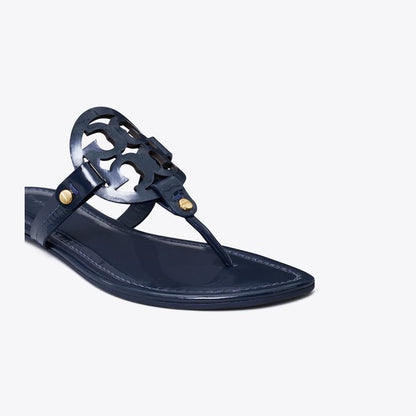 Tory Burch Miller Patent Sandal Perfect Navy