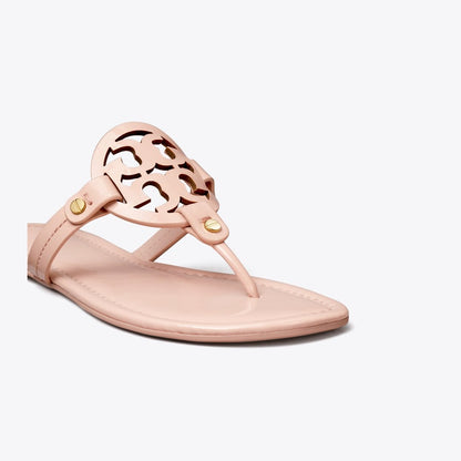 Tory Burch Miller Patent Sandal Seashell Pink